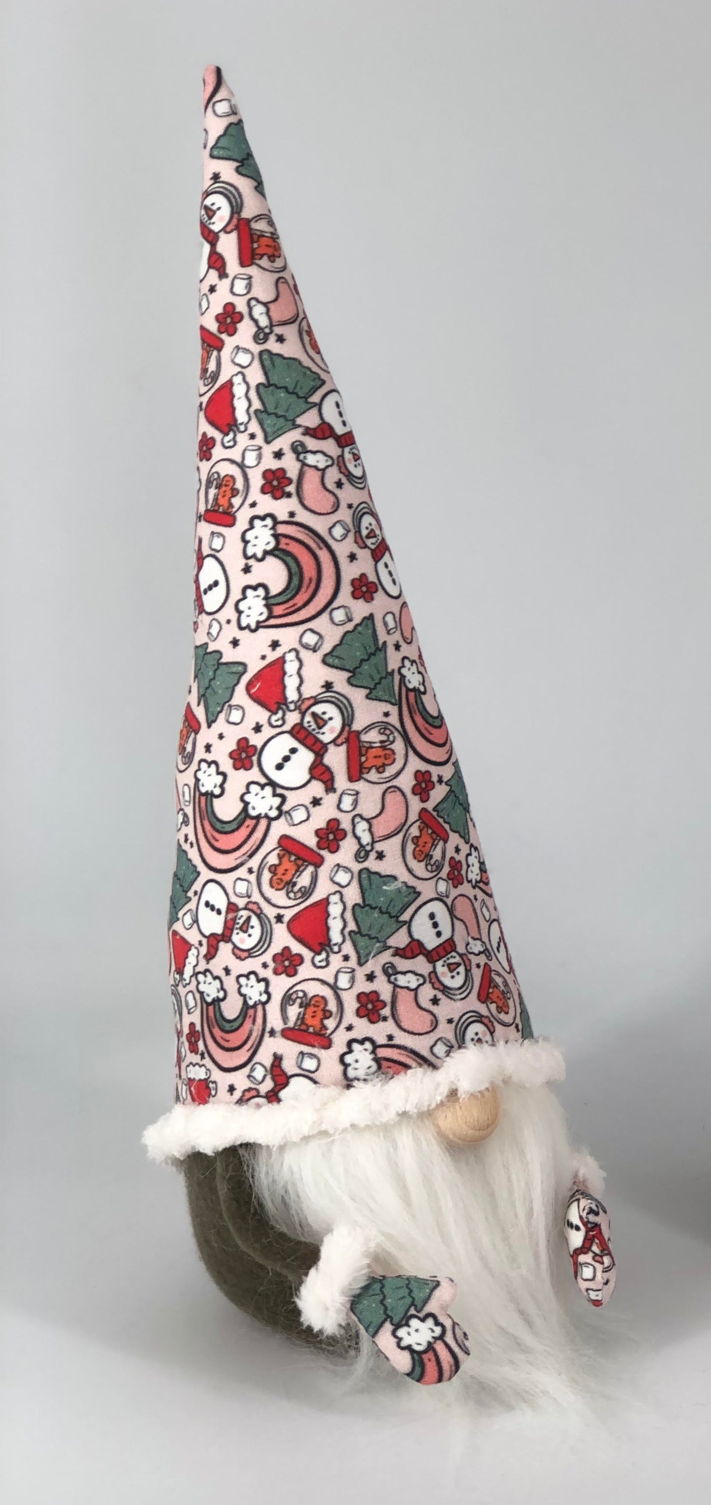 Gnome de Noël - tendre noël - Gnome d'hiver