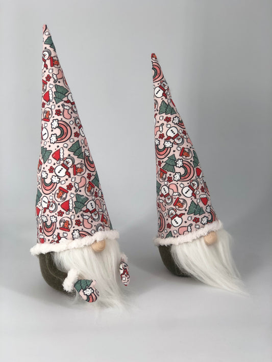 Gnome de Noël - tendre noël - Gnome d'hiver