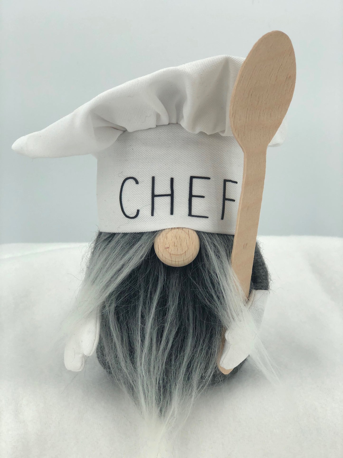 Gnome "Petit chef" - gnome en tissu - décoration et cadeaux