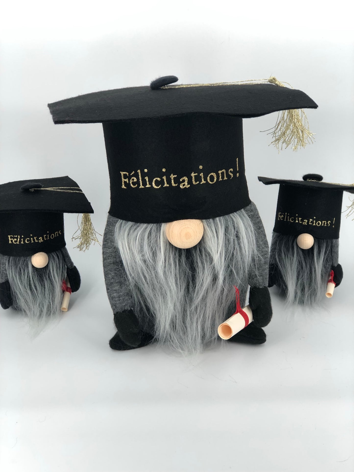Gnome "Félicitations" - gnome spécial diplômé - décoration et cadeaux