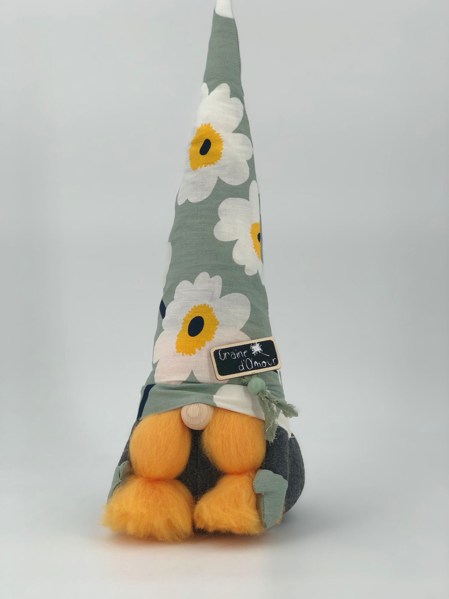Gnome "graine d'amour" - gnome de la Saint-Valentin- collection 2021