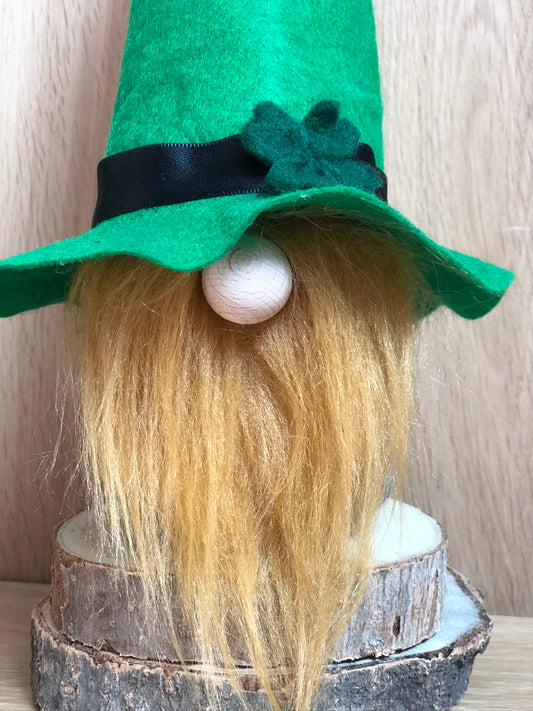 Gnome de la Saint Patrick - vert