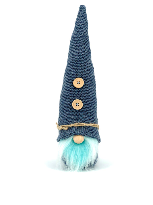 Shabby gnome - Blue - recycled pull over - Printemps 2022