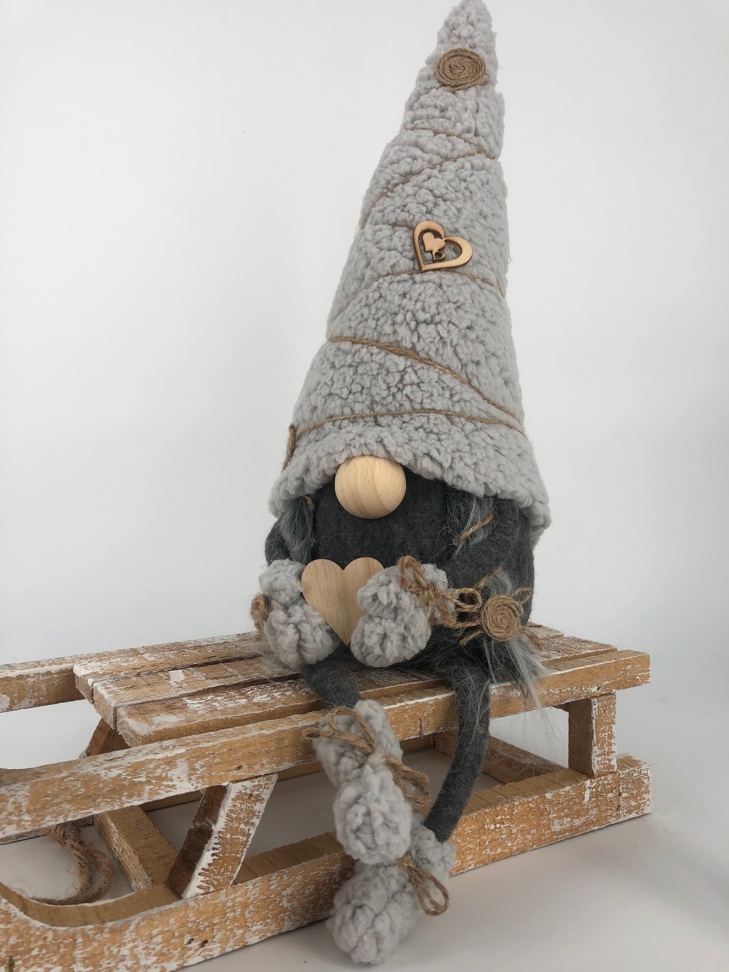 Gnome d'Hiver - gnomes de Noël - Collection LOVE - décoration et cadeaux